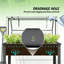 Modern Elevated Garden Box,Plant Bed-1721542796