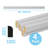 Art3d 96''x0.75''x0.35'' Wall Corner Moulding Trim,Glue Up Wall Corner Trim Moulding for Wall Edge Corner Countertop,Set of 4