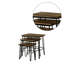 Tables gigognes en bois