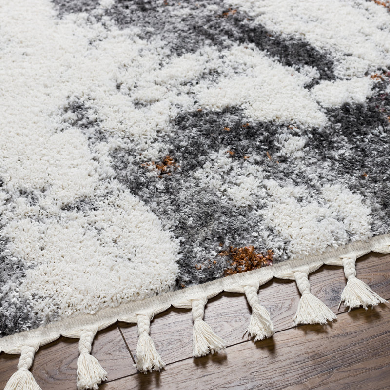 Osterberg Performance Abstract Indoor Rug, Rectangle 5'2" x 7'