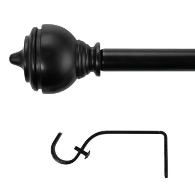 Tringle à rideaux simple ajustable Elulit