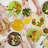 Lavender Tulip Floral Summer Table Runner, Spring Kitchen Dining Table Decoration for Home Party Decor 13x72 Inch-1627248895