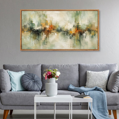 Grandes impressions sur toile abstraites encadrées pour chambre à coucher, salle à manger