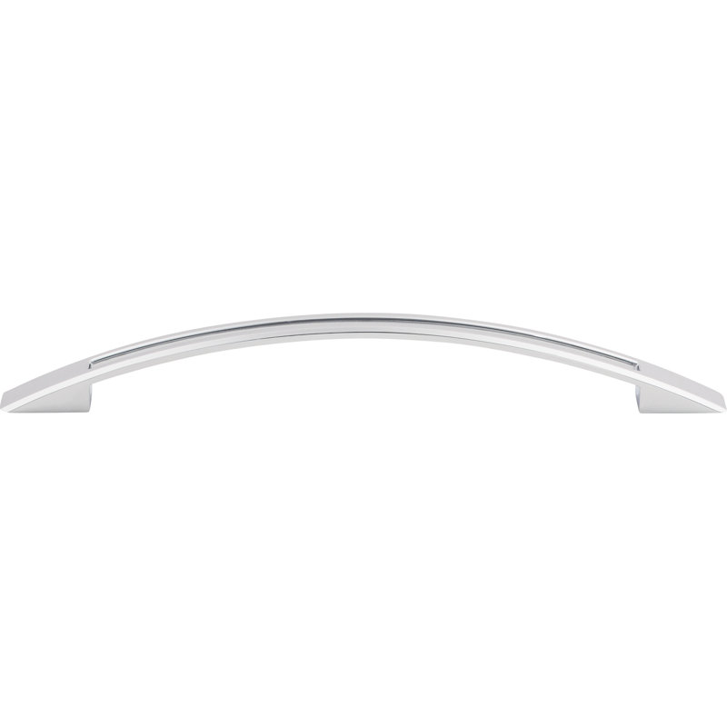Tango Cut Out Center Bar pull, Polished Chrome, 7 1/2" Center to Center