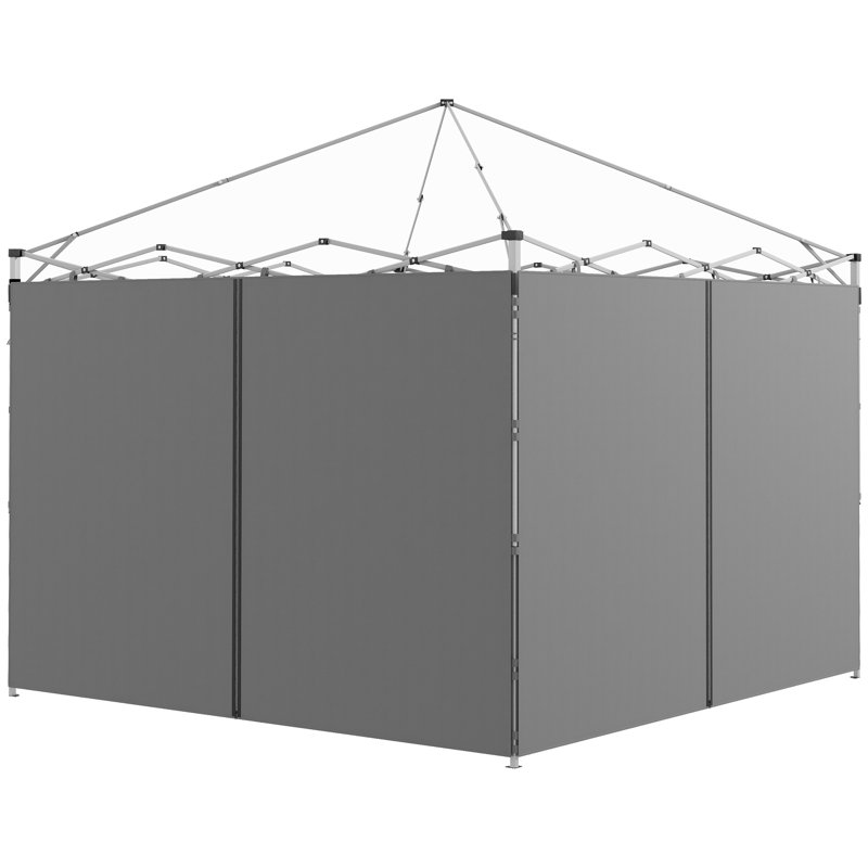 Norene Dakota Fields Polyester Replacement Canopy for Canopy, Light Grey