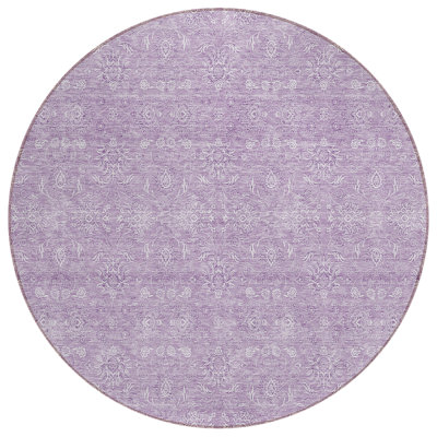 Killingly Washable Floral Indoor / Outdoor Rug