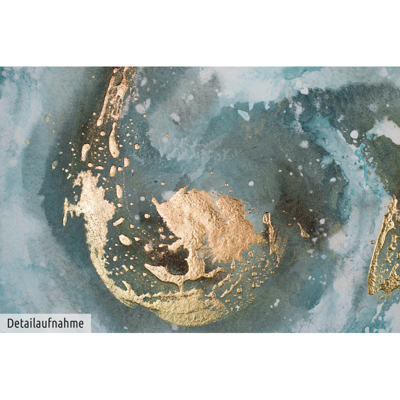 Hand -painted acrylic painting Enigma