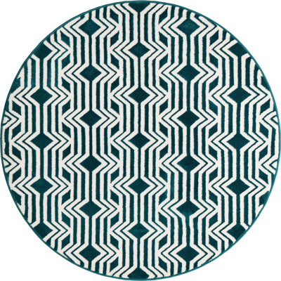 Tapis contemporain brun Bramore