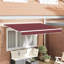VidaXL 280cm W x 195cm D Polyester Cover Retractable Fabric Replacement