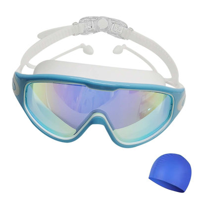 the Goggles HD Large Frame Waterproof And Swimming Goggles