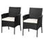Chaise de patio avec coussins Vivelle-1391459222