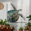 Toile tendue avec motif de tortue de mer neutre I-Premium Gallery - prête à être accrochée