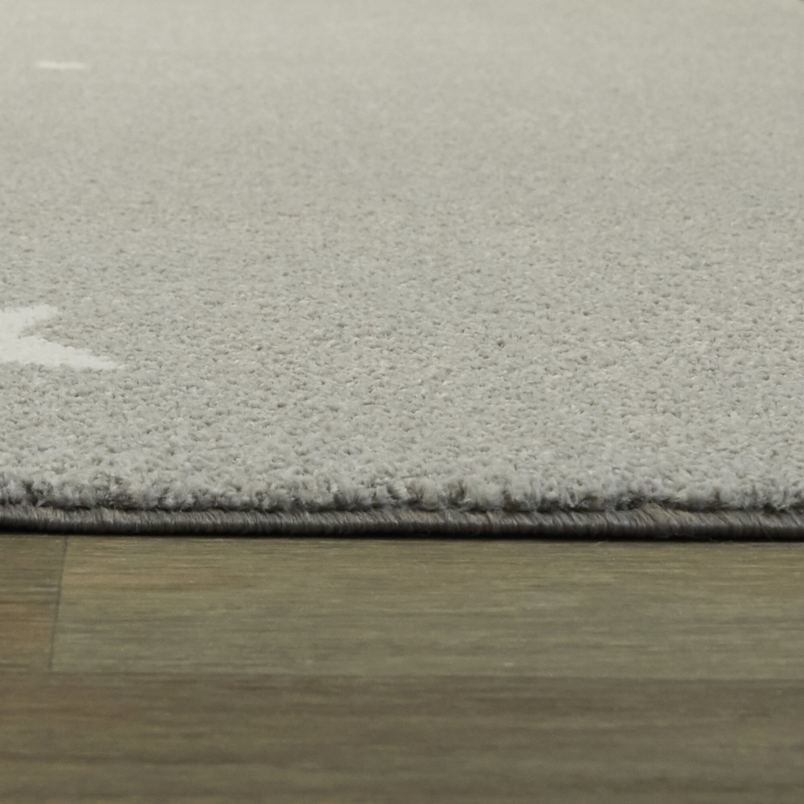 Gile Gray Rug, Rectangle 3'11" x 5'7", Gray