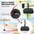 Ahrent 4 lb. Plastic Umbrella Base