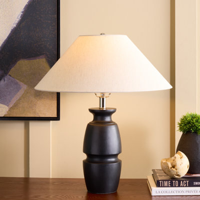 Nakia 22 Inch Wood Table Lamp