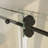 Opal Mirage MCOCOD 56"-60" W x 60" H Single Sliding Frameless Smooth Sliding Tub Door with 3/8" (10mm) Clear Glass-78632773