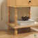 Vivienne Easy Assembly Solid Wood Spindle 1-Drawer Nightstand