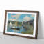 The Bridge at Argenteuil by Claude Monet - Picture Frame Painting on MDF-62780988-62780983