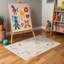 Derra Machine Washable Modern Boho Beige Area Rug-1734924341