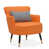 Similicuir orange est en rupture de stock sélectionné