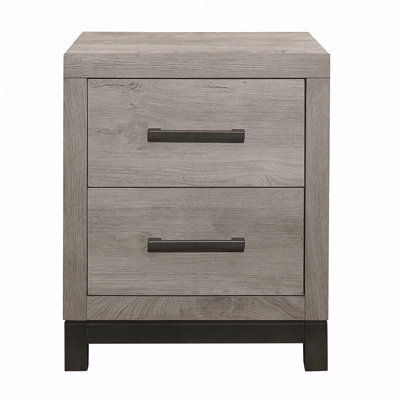 Table de chevet 1Pc avec 2 tiroirs et quincaillerie de bar en métal de qualité supérieure