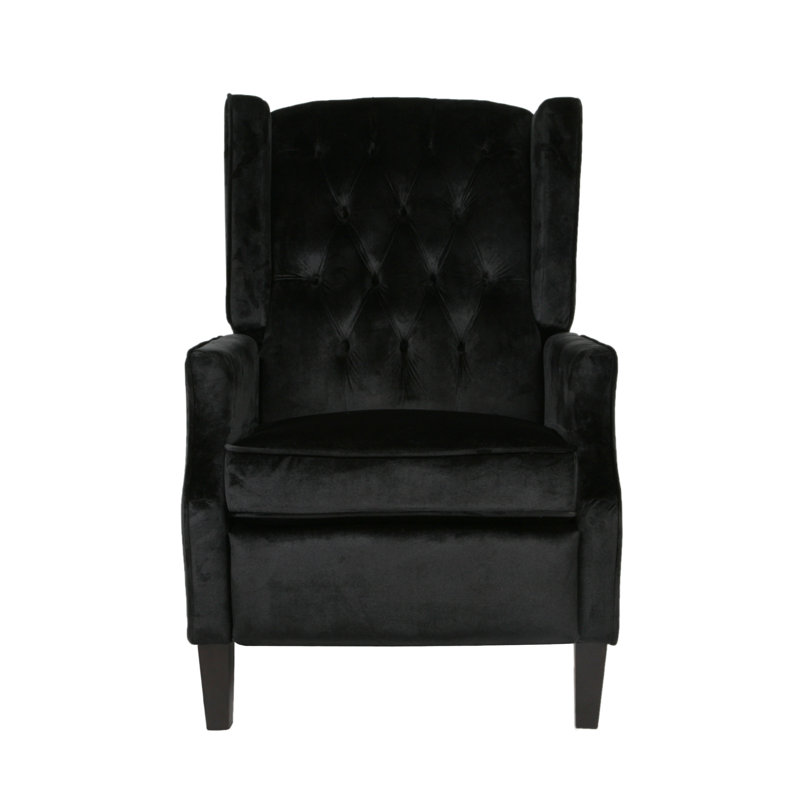 Fauteuil d'appoint Luxury, Noir