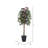72'' Faux Plant in Wicker/Rattan Basket