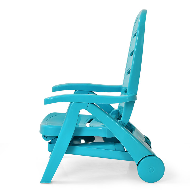 Anaias Outdoor Chaise Lounge, Blue