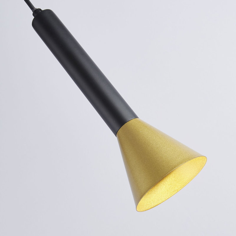 Castorena 1 - Light Black Unique Pendant