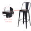Tabouret de bar et de comptoir Rosenberry-535583055-535583048