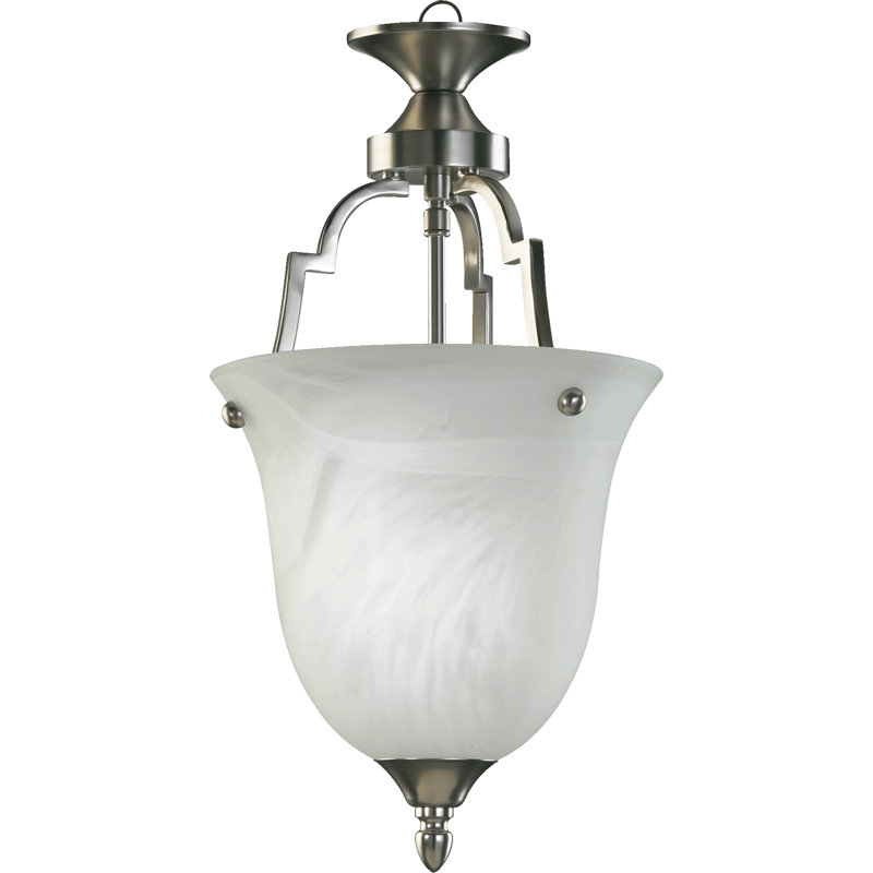 Luminaire suspendu 1 lumières simple urn Hertz, Grand, Sienna grillée