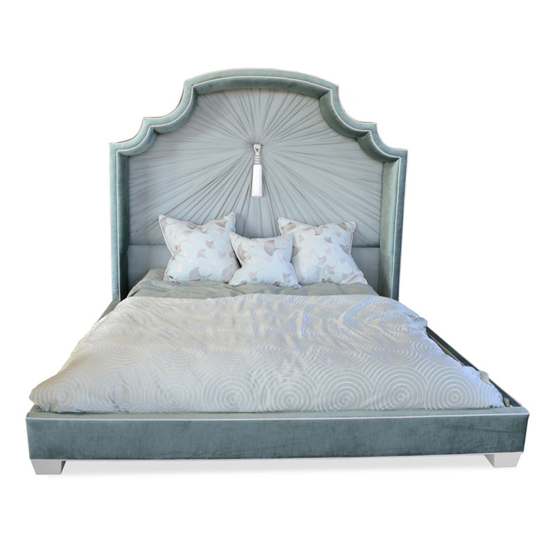 Regency Velvet Bed, California King