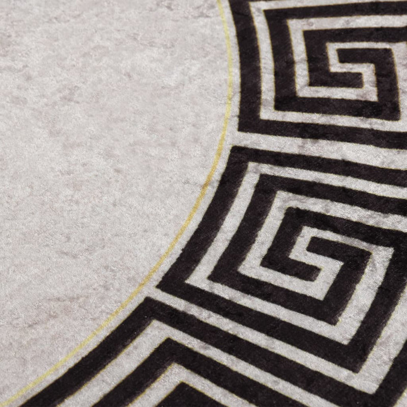 Round Grinnell Southwestern 120cm X 120cm Area Rug