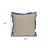 Tess Transitional Beige Throw Pillow