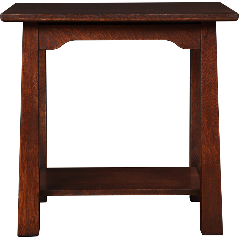 Park Slope Solid Wood End Table, Centennial