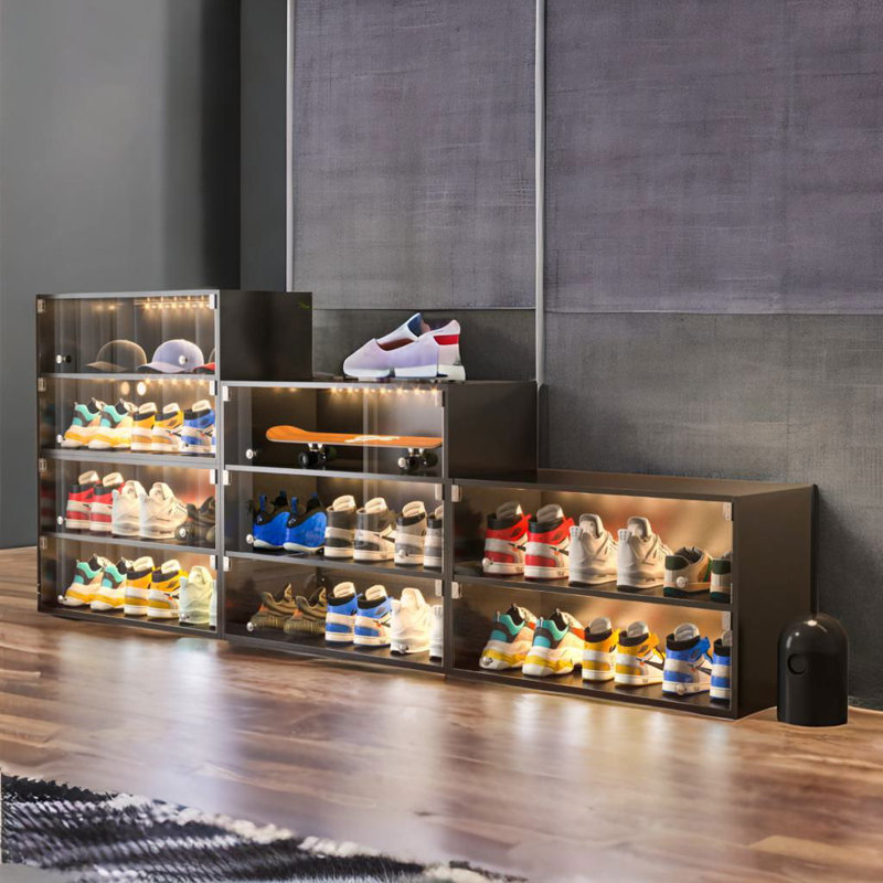 Armoire de rangement pour chaussures 6 paires