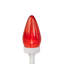 Patriotic C7 LED Christmas Lights - Red Blue And White - 16' White Wire - 50Ct-1702535620