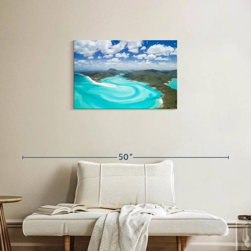 Îles Gillits Whitsunday, H 20 po x l 30 po
