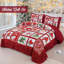 Christmas Cardinal and Poinsettia 3-Piece Coverlet Set-137257647