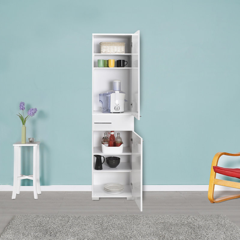 Arushan Freestanding Linen Cabinet