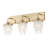Modern 3-Light Armed Crystal Vanity Lighting