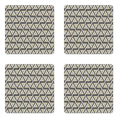 Square 4 Piece Coaster Set