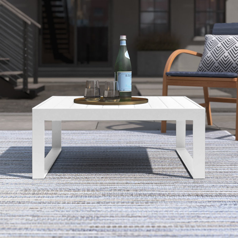 Table basse Eeri, Blanc