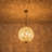 Crystal Accents Globe Sphere Pendant-842686363