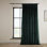 Matra Plush Velvet Room Darkening Curtain Panel