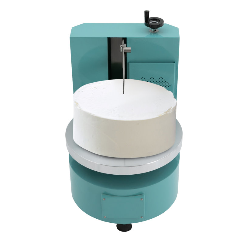 Cake Cream Spreading Coating Edge Smoothing Machine, Blue