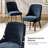 Kanalu 19.25" W Modern Upholstered Dining Chair Set with Solid Wood Legs-1756523866-1756523869