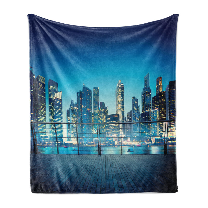Hand Woven Throw Blanket, 60" x 80"