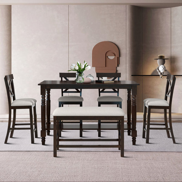 Rosalind Wheeler Boehike 6 - Piece Dining Set - Wayfair Canada