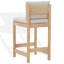 Tabouret de comptoir Carisa Boucle-907552928